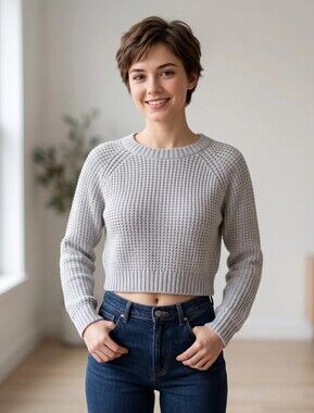 Altar'd State Soft Knit Sweater Womens Size Medium